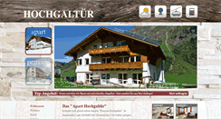 Desktop Screenshot of hochgaltuer.at